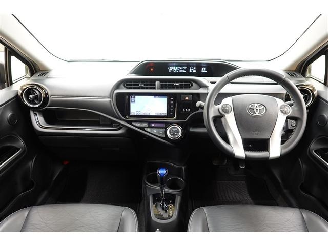 アクア Gブラックソフトレザーセレクション フルセグ メモリーナビ DVD再生 バックカメラ ETC 記録簿(14枚目)