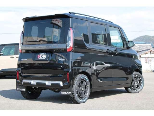 デリカミニ T プレミアム カスタム仕様 9インチナビ 全周囲カメラ 衝突軽減装置 ターボエンジン ワンオーナー車 ナビTV 寒冷地 パワステ フルタイム4WD エアバッグ LEDヘッド ESC サイドカメラ クルコン フルセグ(2枚目)