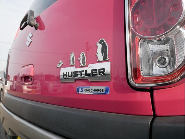 ハスラー Ｇ　ピンク＆ホワイトツートンカラー　レーダーブレーキサポート　純正ナビ・フルセグＴＶ・ＤＶＤ・Ｂｌｕｅｔｏｏｔｈ　コーナーセンサー　ＥＴＣ　ディスチャージヘッドランプ　スマートキー２個　シートヒーター（4枚目）