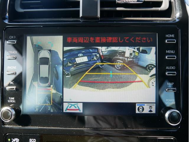プリウス SセーフティプラスII 純正ディスプレイオーディオナビ 全方位モニター トヨタセーフティセンス クルーズコントロール ブラインドスポットモニター オートエアコン(7枚目)