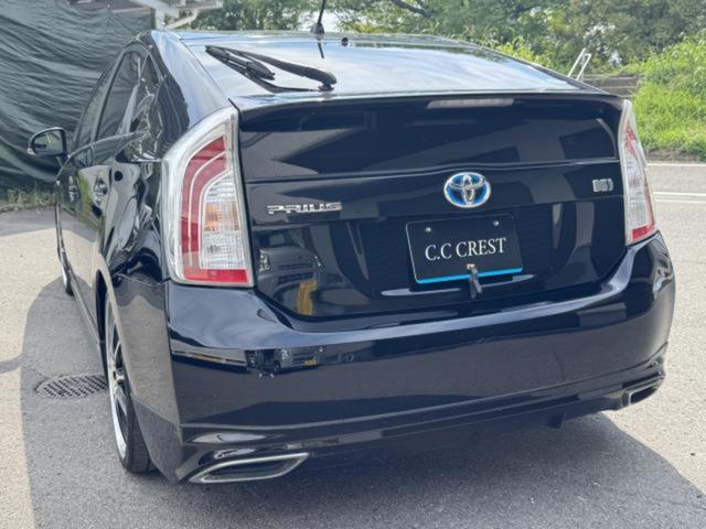 プリウス Ｓ　ＥＴＣ　バックカメラ　ＴＶ　アルミホイール　オートライト　ＨＩＤ　ＣＶＴ　スマートキー　アイドリングストップ　電動格納ミラー　盗難防止システム　ＣＤ　衝突安全ボディ　ＡＢＳ　ＥＳＣ　エアコン（16枚目）