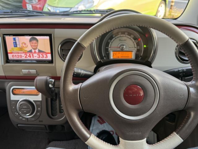 アルトラパンショコラ X ETC TV HID スマートキー アイドリングストップ ベンチシート CVT 盗難防止システム ABS CD USB Bluetooth 衝突安全ボディ エアコン パワーステアリング(2枚目)