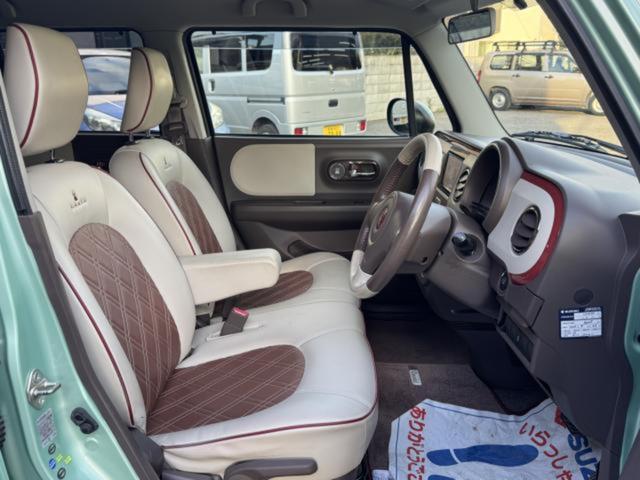 アルトラパンショコラ X ETC TV HID スマートキー アイドリングストップ ベンチシート CVT 盗難防止システム ABS CD USB Bluetooth 衝突安全ボディ エアコン パワーステアリング(8枚目)