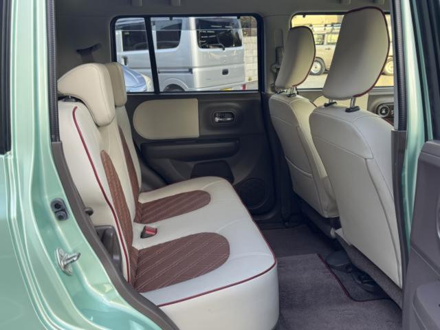 アルトラパンショコラ X ETC TV HID スマートキー アイドリングストップ ベンチシート CVT 盗難防止システム ABS CD USB Bluetooth 衝突安全ボディ エアコン パワーステアリング(11枚目)