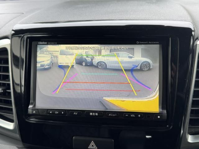 スペーシアカスタム TS ETC バックカメラ 両側電動スライドドア TV 衝突被害軽減システム HID スマートキー アイドリングストップ ベンチシート CVT 盗難防止システム ABS ESC CD DVD再生 USB(4枚目)