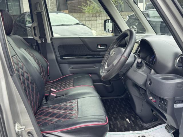 スペーシアカスタム TS ETC バックカメラ 両側電動スライドドア TV 衝突被害軽減システム HID スマートキー アイドリングストップ ベンチシート CVT 盗難防止システム ABS ESC CD DVD再生 USB(7枚目)