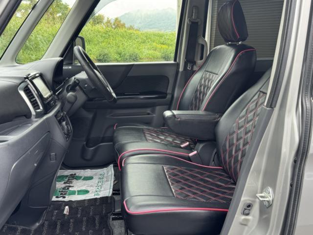 スペーシアカスタム TS ETC バックカメラ 両側電動スライドドア TV 衝突被害軽減システム HID スマートキー アイドリングストップ ベンチシート CVT 盗難防止システム ABS ESC CD DVD再生 USB(9枚目)