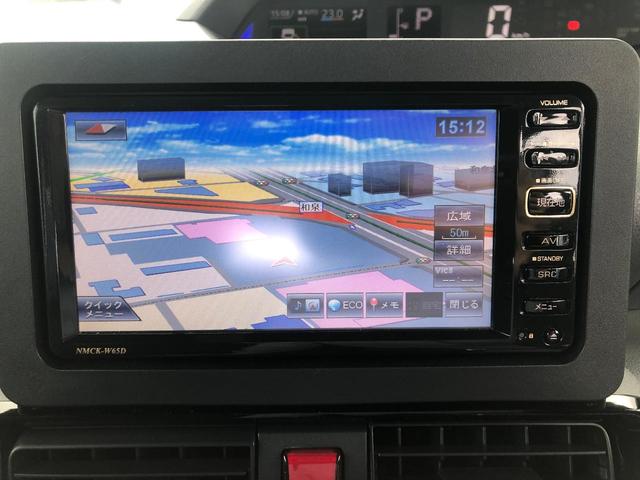 カスタムX 衝突軽減装置 純正ナビ 両側電動ドア LEDヘッド ハーフレザー コーナーセンサー 純正14アルミ アイドリングストップ オートエアコン オートライト 横滑り防止装置 電動格納ミラー(4枚目)