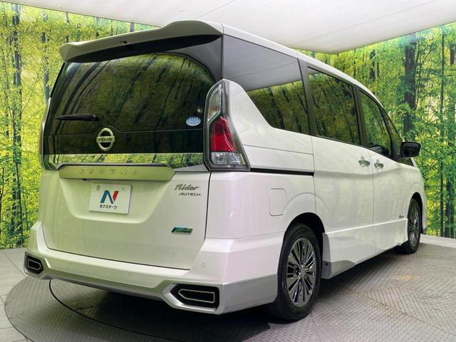 セレナ ライダー プロパイロットエディション 禁煙車 フリップダウンモニター 両側電動スライドドア プロパイロット 純正SDナビ エマージェンシーブレーキ レーンアシスト バックカメラ 電動パーキングブレーキ ETC Bluetooth(18枚目)