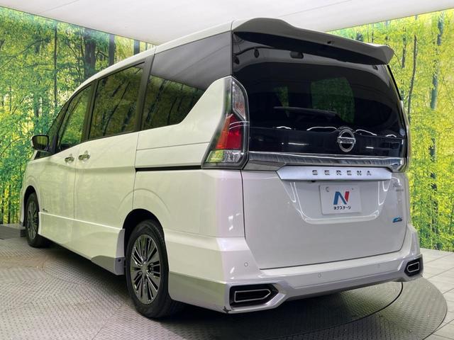 セレナ ライダー プロパイロットエディション 禁煙車 フリップダウンモニター 両側電動スライドドア プロパイロット 純正SDナビ エマージェンシーブレーキ レーンアシスト バックカメラ 電動パーキングブレーキ ETC Bluetooth(58枚目)