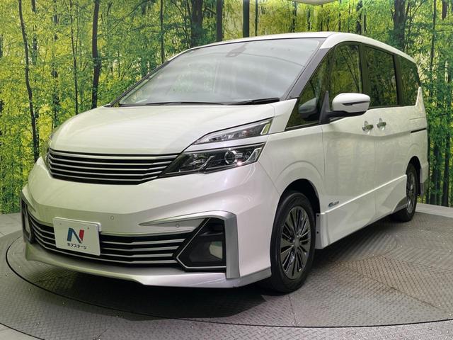 セレナ ライダー プロパイロットエディション 禁煙車 フリップダウンモニター 両側電動スライドドア プロパイロット 純正SDナビ エマージェンシーブレーキ レーンアシスト バックカメラ 電動パーキングブレーキ ETC Bluetooth(64枚目)