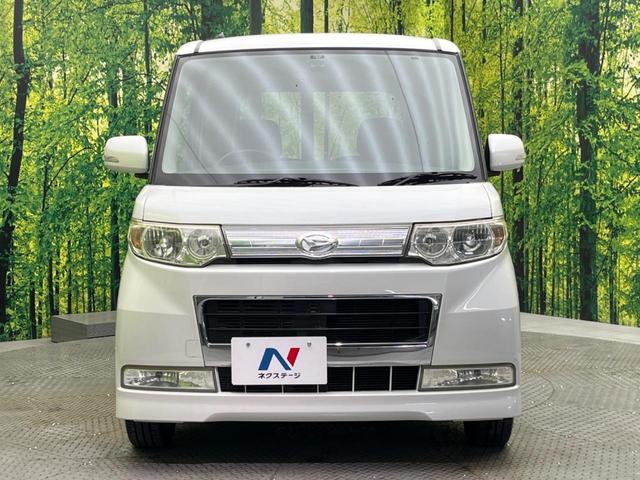 タント カスタムＸ　電動スライド　純正ＳＤナビ　バックカメラ　禁煙車　ドラレコ　スマートキー　ＨＩＤヘッド　オートエアコン　純正１４インチアルミ　ＣＤ　ドアバイザー　フォグライト　地デジ　電動格納ミラー（14枚目）
