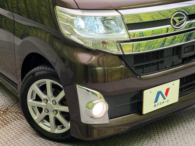 タント カスタムX スマートセレクションSA 電動スライドドア SDナビ 衝突被害軽減システム 禁煙車 スマートキー LEDヘッド ETC 誤発進抑制機能 先行車発進お知らせ機能 オートライト オートエアコン 純正14インチアルミ(11枚目)