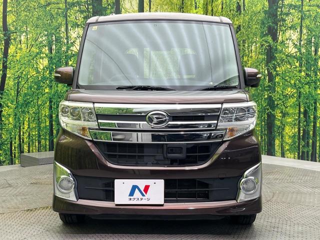 タント カスタムX スマートセレクションSA 電動スライドドア SDナビ 衝突被害軽減システム 禁煙車 スマートキー LEDヘッド ETC 誤発進抑制機能 先行車発進お知らせ機能 オートライト オートエアコン 純正14インチアルミ(13枚目)