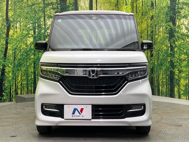 N-BOXカスタム G・Lターボホンダセンシング ターボ 両側電動ドア SDナビ バックカメラ 衝突被害軽減システム レーダークルーズ 禁煙車 ハーフレザーシート ドラレコ コーナーセンサー  LEDヘッド ビルトインETC オートハイビーム(14枚目)