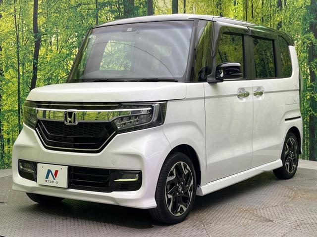 N-BOXカスタム G・Lターボホンダセンシング ターボ 両側電動ドア SDナビ バックカメラ 衝突被害軽減システム レーダークルーズ 禁煙車 ハーフレザーシート ドラレコ コーナーセンサー  LEDヘッド ビルトインETC オートハイビーム(45枚目)