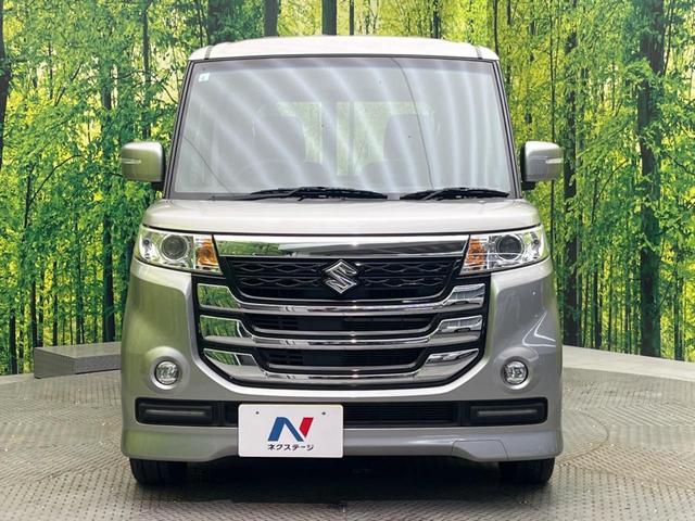 スペーシアカスタムZ ベースグレード 禁煙車 Kenwoodナビ 運転席シートヒーター 電動スライドドア スマートキー HIDヘッドライト オートエアコン 純正14インチアルミホイール アイドリングストップ(14枚目)