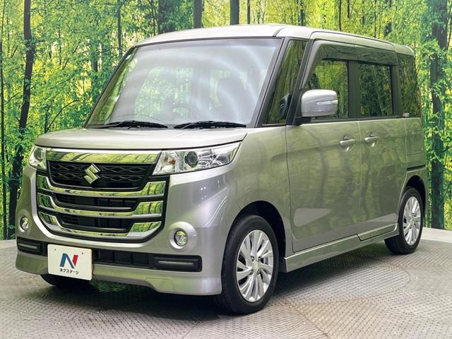 スペーシアカスタムZ ベースグレード 禁煙車 Kenwoodナビ 運転席シートヒーター 電動スライドドア スマートキー HIDヘッドライト オートエアコン 純正14インチアルミホイール アイドリングストップ(26枚目)