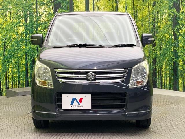 ワゴンR FXリミテッドII 禁煙車 オートエアコン スマートキー シートアンダートレイ アームレスト 純正14インチアルミホイール 純正革巻きステアリングホイール 電動格納ミラー(14枚目)