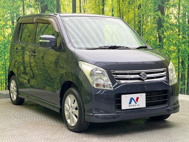 ワゴンR FXリミテッドII 禁煙車 オートエアコン スマートキー シートアンダートレイ アームレスト 純正14インチアルミホイール 純正革巻きステアリングホイール 電動格納ミラー(16枚目)