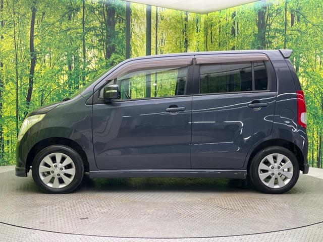 ワゴンR FXリミテッドII 禁煙車 オートエアコン スマートキー シートアンダートレイ アームレスト 純正14インチアルミホイール 純正革巻きステアリングホイール 電動格納ミラー(23枚目)