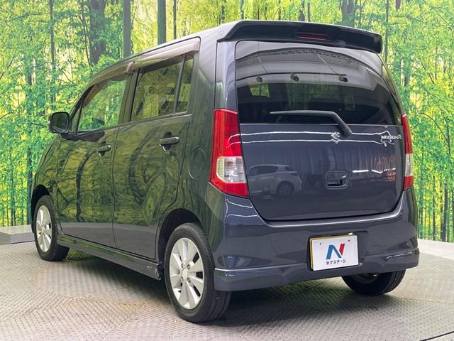 ワゴンR FXリミテッドII 禁煙車 オートエアコン スマートキー シートアンダートレイ アームレスト 純正14インチアルミホイール 純正革巻きステアリングホイール 電動格納ミラー(25枚目)