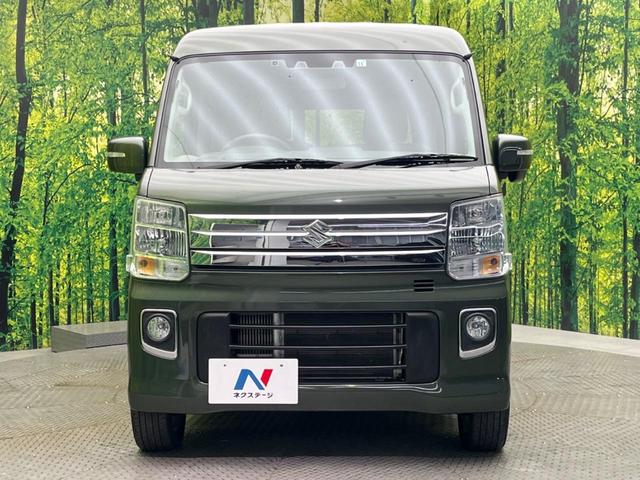 エブリイワゴン PZターボスペシャル 両側電動ドア 純正SDナビ 衝突被害軽減システム 禁煙車 コーナーセンサー スマートキー HIDヘッド ETC オートハイビーム オートライト オートエアコン 純正14インチアルミ(14枚目)