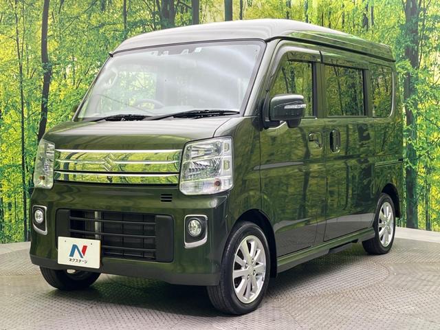 エブリイワゴン PZターボスペシャル 両側電動ドア 純正SDナビ 衝突被害軽減システム 禁煙車 コーナーセンサー スマートキー HIDヘッド ETC オートハイビーム オートライト オートエアコン 純正14インチアルミ(23枚目)