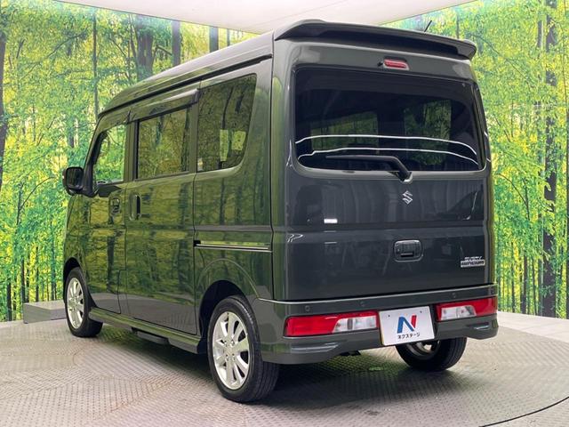 エブリイワゴン PZターボスペシャル 両側電動ドア 純正SDナビ 衝突被害軽減システム 禁煙車 コーナーセンサー スマートキー HIDヘッド ETC オートハイビーム オートライト オートエアコン 純正14インチアルミ(25枚目)