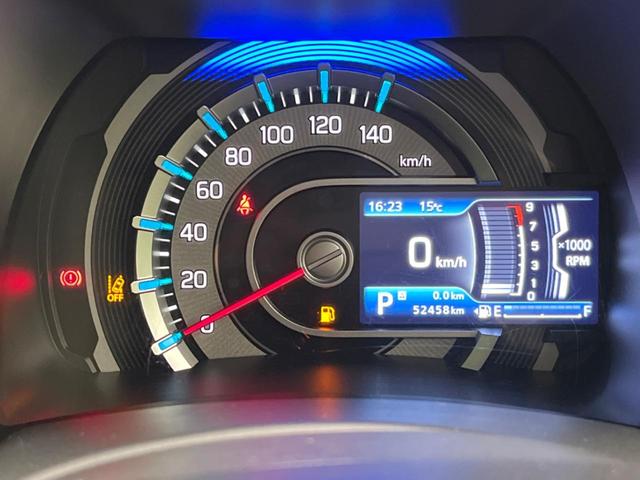 ハスラー ハイブリッドG SDナビ 衝突被害軽減システム 禁煙車 ドラレコ コーナーセンサー スマートキー ビルトインETC オートハイビーム 車線逸脱警報 オートライト オートエアコン Bluetooth CD DVD再生(45枚目)