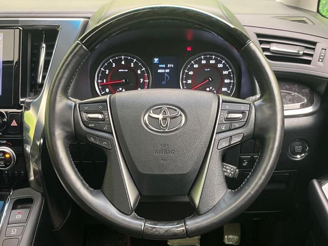 アルファード 2.5S Cパッケージ サンルーフ 両側電動ドア 後席モニター デジタルミラー 衝突被害軽減装置 レーダークルーズ 禁煙車 電動リアゲート レザー調シート 前席シートエアコン ドラレコ コーナーセンサー スマートキー(12枚目)