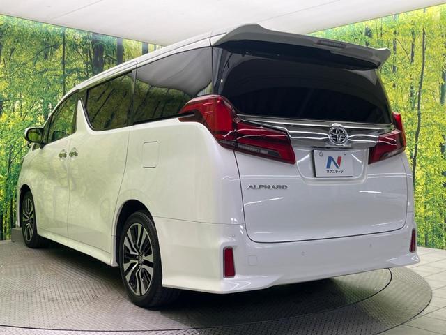 アルファード 2.5S Cパッケージ サンルーフ 両側電動ドア 後席モニター デジタルミラー 衝突被害軽減装置 レーダークルーズ 禁煙車 電動リアゲート レザー調シート 前席シートエアコン ドラレコ コーナーセンサー スマートキー(26枚目)