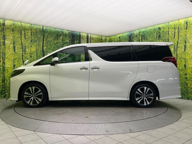 アルファード 2.5S Cパッケージ サンルーフ 両側電動ドア 後席モニター デジタルミラー 衝突被害軽減装置 レーダークルーズ 禁煙車 電動リアゲート レザー調シート 前席シートエアコン ドラレコ コーナーセンサー スマートキー(27枚目)