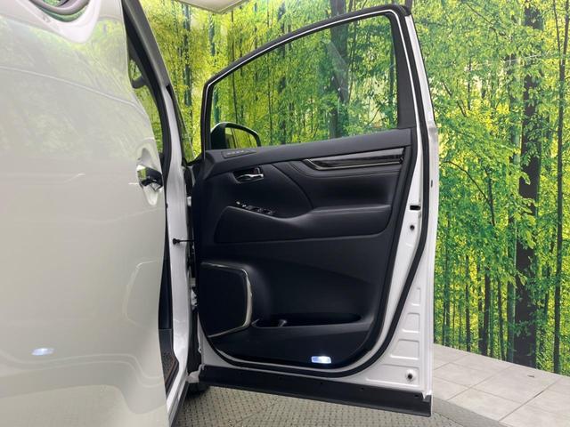 アルファード 2.5S Cパッケージ サンルーフ 両側電動ドア 後席モニター デジタルミラー 衝突被害軽減装置 レーダークルーズ 禁煙車 電動リアゲート レザー調シート 前席シートエアコン ドラレコ コーナーセンサー スマートキー(37枚目)