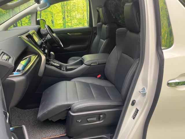 アルファード 2.5S Cパッケージ サンルーフ 両側電動ドア 後席モニター デジタルミラー 衝突被害軽減装置 レーダークルーズ 禁煙車 電動リアゲート レザー調シート 前席シートエアコン ドラレコ コーナーセンサー スマートキー(48枚目)