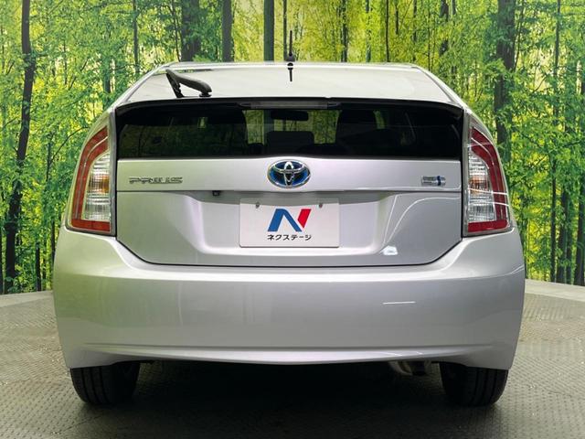 プリウス S SDナビ バックカメラ 禁煙車 スマトキー HIDヘッド ETC オートライト オートエアコン 純正15インチアルミ Blutooth CD DVD再生 フルセグ(15枚目)