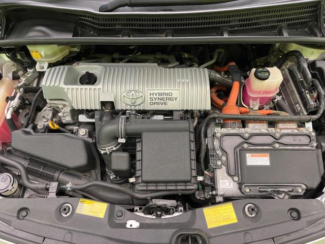 プリウス S SDナビ バックカメラ 禁煙車 スマトキー HIDヘッド ETC オートライト オートエアコン 純正15インチアルミ Blutooth CD DVD再生 フルセグ(18枚目)