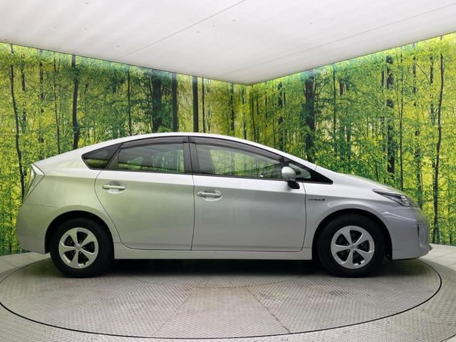 プリウス S SDナビ バックカメラ 禁煙車 スマトキー HIDヘッド ETC オートライト オートエアコン 純正15インチアルミ Blutooth CD DVD再生 フルセグ(24枚目)