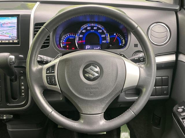 ワゴンRスティングレー T ターボ 純正SDナビ 禁煙車 スマートキー HIDヘッド ETC オートライト オートエアコン 純正14インチアルミ CD フルセグ パドルシフト(11枚目)