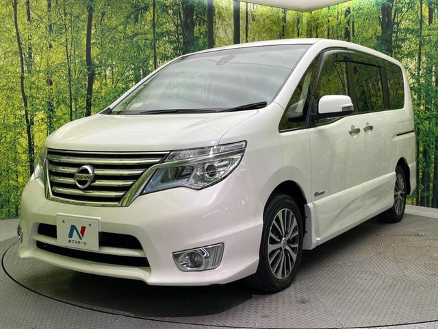 セレナ ハイウェイスターG S-ハイブリッド 禁煙車 両側電動スライドドア フリップダウンモニター 純正8型SDナビ クルーズコントロール バックカメラ エマージェンシーブレーキ ETC フルセグ スマートキー LEDヘッドライト(59枚目)