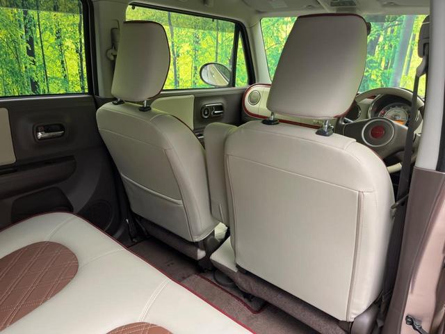 アルトラパンショコラ X 禁煙車 レザーシート スマートキー HIDヘッド オートハイビーム オートライト オートエアコン 純正14インチアルミ CD(28枚目)