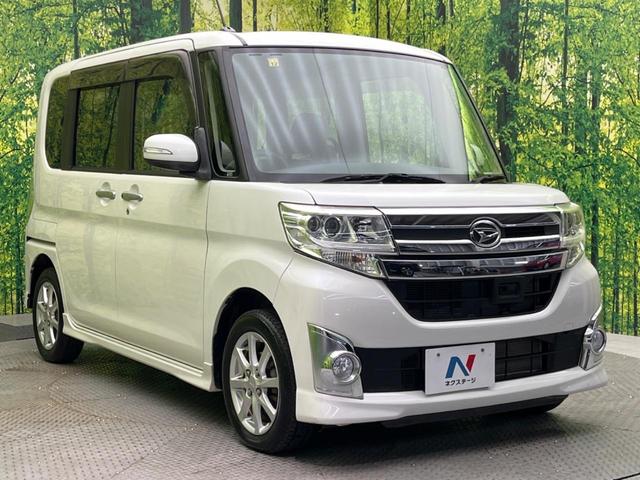 タント カスタムX SA 禁煙車 純正ナビ 電動スライドドア スマートアシスト LEDヘッドライト オートエアコン オートライト スマートキー Bluetooth接続 地デジ アイドリングストップ 純正14インチアルミホイール(16枚目)
