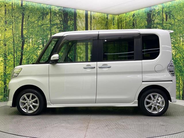 タント カスタムX SA 禁煙車 純正ナビ 電動スライドドア スマートアシスト LEDヘッドライト オートエアコン オートライト スマートキー Bluetooth接続 地デジ アイドリングストップ 純正14インチアルミホイール(23枚目)