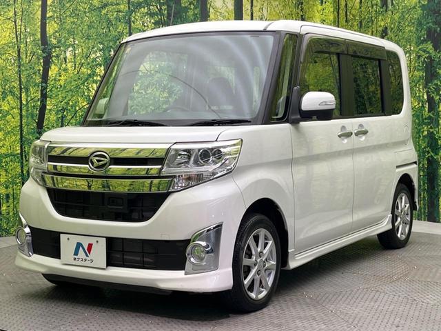 タント カスタムX SA 禁煙車 純正ナビ 電動スライドドア スマートアシスト LEDヘッドライト オートエアコン オートライト スマートキー Bluetooth接続 地デジ アイドリングストップ 純正14インチアルミホイール(26枚目)