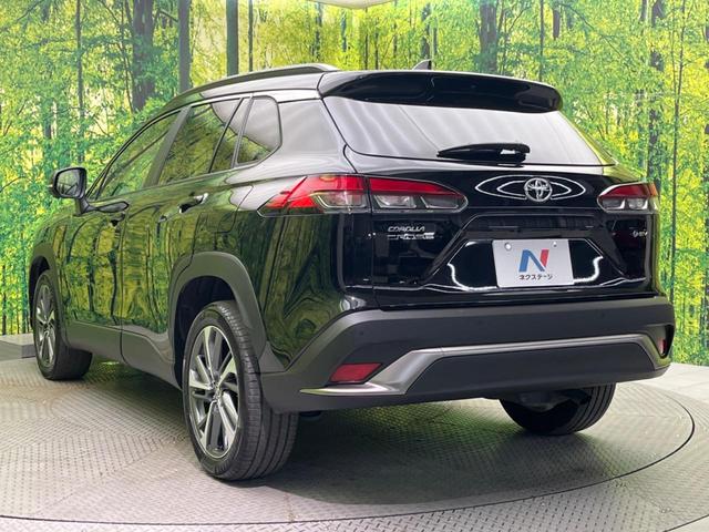 カローラクロス ハイブリッド　Ｚ　パノラマルーフ　禁煙車　純正１０．５インチディスプレイオーディオ　全周囲カメラ　セーフティセンス　レーダークルーズコントロール　ＬＥＤヘッドライト　パワーバックドア　前席シートヒーター（25枚目）