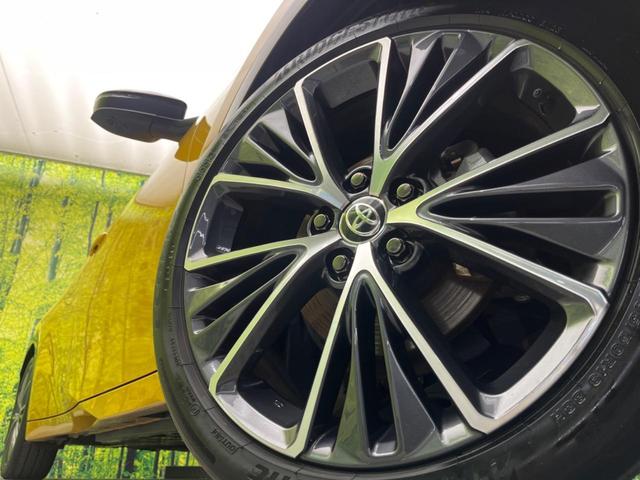 【純正１９インチアルミホイール】外観にマッチした純正アルミホイールを装着しております。各種社外アルミホイールや、スタッドレスタイヤも取扱いしております。是非ご相談ください♪