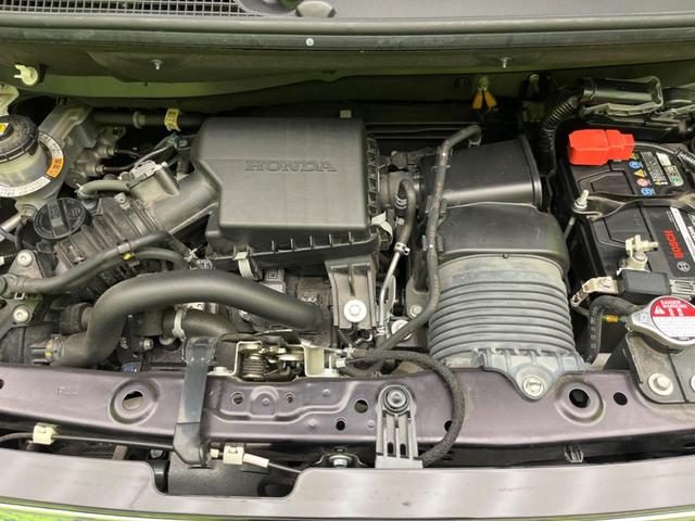 Ｎ－ＢＯＸカスタム Ｌターボ　純正ナビ　両側電動ドア　バックカメラ　衝突被害軽減システム　禁煙車　ハーフレザーシート　ドラレコ　コーナーセンサー　スマートキー　ＬＥＤヘッド　純正１５インチアルミ　オートハイビーム　車線逸脱警報（18枚目）