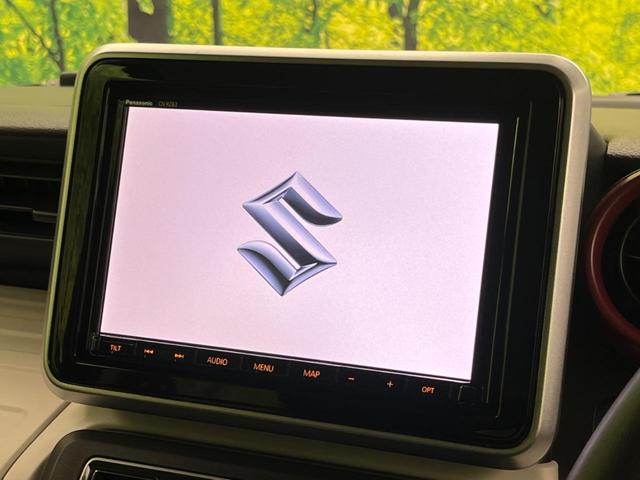 スペーシア ハイブリッドG 両側スライド 純正8型ナビ バックカメラ セーフティサポート オートエアコン スマートキー 電動格納ミラー コーナーセンサー アイドリングストップ シートアンダートレイ(3枚目)