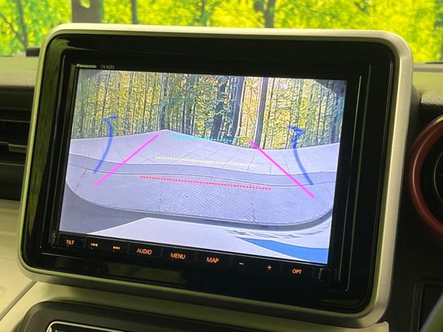 スペーシア ハイブリッドG 両側スライド 純正8型ナビ バックカメラ セーフティサポート オートエアコン スマートキー 電動格納ミラー コーナーセンサー アイドリングストップ シートアンダートレイ(4枚目)