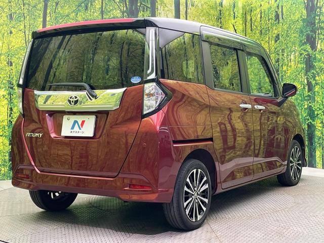 ルーミー カスタムＧ－Ｔ　純正９型ナビ　両側電動ドア　バックカメラ　衝突被害軽減システム　レーダークルーズ　禁煙車　コーナーセンサー　スマートキー　ビルトインＥＴＣ　純正１４インチアルミ　オートライト　オートエアコン（17枚目）